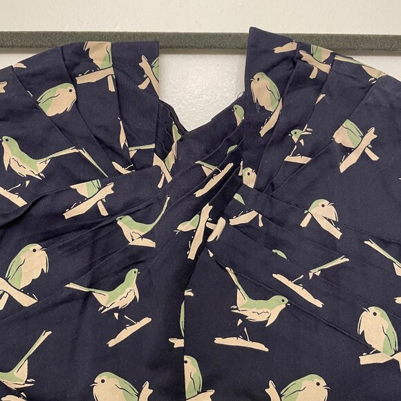 Anthropologie navy bird dress - Picture 3 of 7